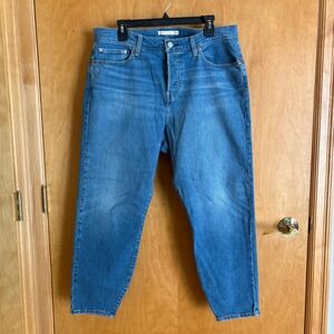 Levi's Premium Wedgie Skinny Jeans Women's 16W Medium Wash Denim Blue